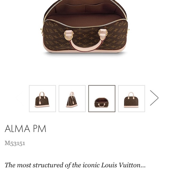 Louis Vuitton Alma Bag - Picture 2 of 8